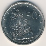 Cook Islands, 50 cents, 2010