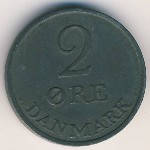 Дания, 2 эре (1956–1971 г.)