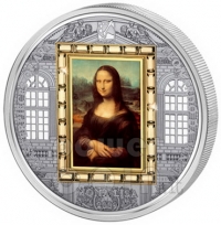 Удивительная монета «Картина Мона Лиза»
