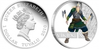 Серебряная монета «Викинг» серии «Великий воин»