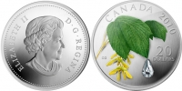 Кленовый лист на новой монете Канады