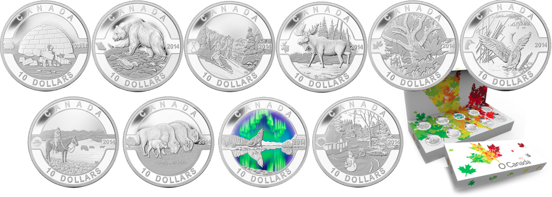 Новый выпуск монет серии «О Канада»