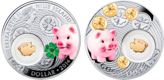 “Piggy” coin