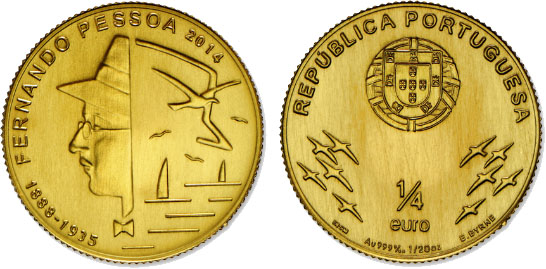 Coin "Fernando Pessoa"