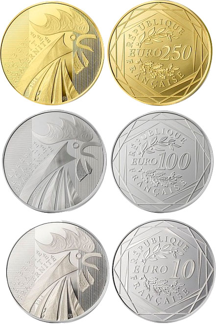 Coins "The Rooster"