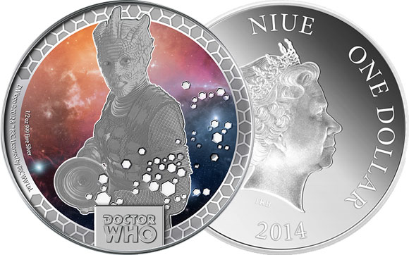 Doctor Who Monster Series Silurian Coin