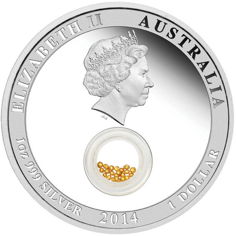 Аверс монеты «Австралия. Золото»
