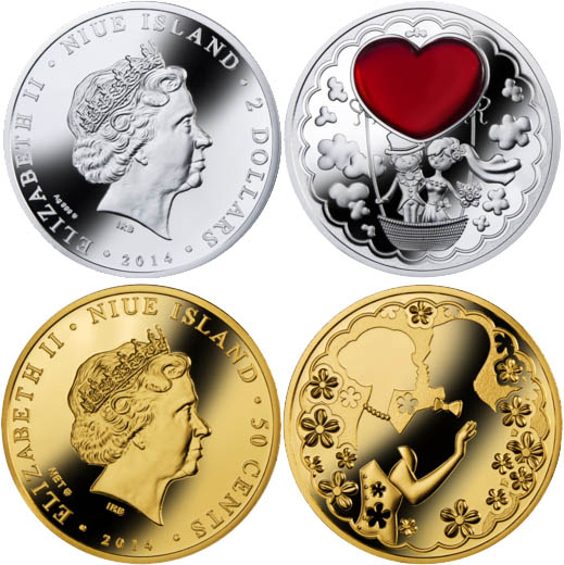 The Mint of Poland presents a unique set of two coins with wedding motifs. 