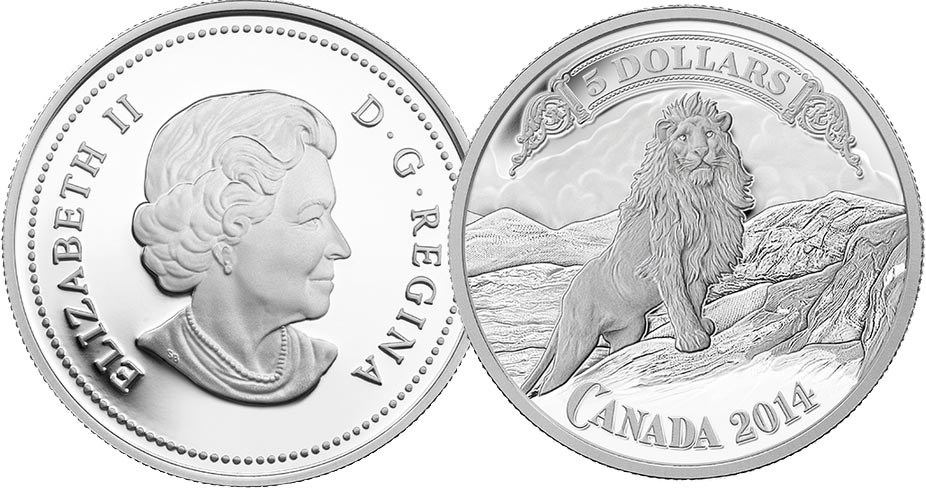 Coin “Lion on the Mountain”