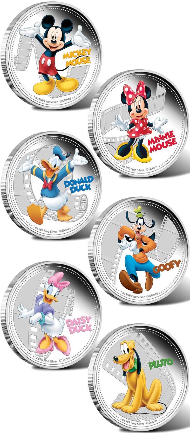 Disney Mickey & Friends Collectible Coins