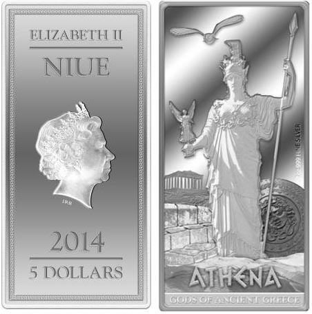 Монета «Афина Паллада»