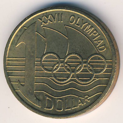 Australia, 1 dollar, 2000