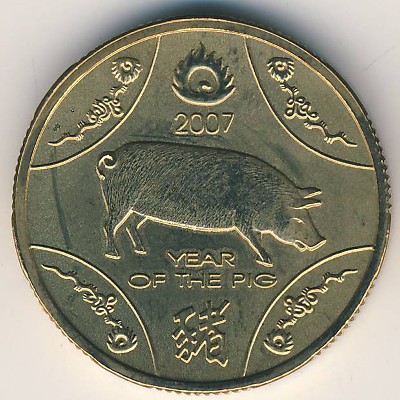 Australia, 1 dollar, 2007