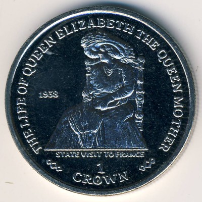 Гибралтар, 1 крона (2000 г.)