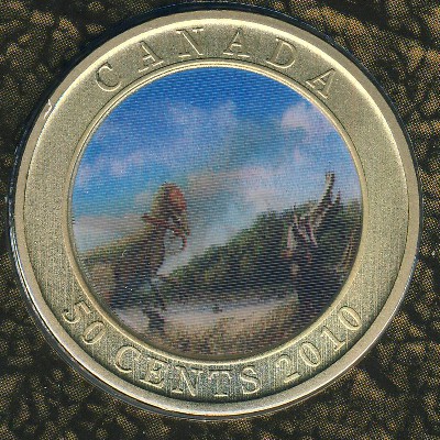 Canada, 50 cents, 2010