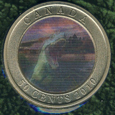 Canada, 50 cents, 2010