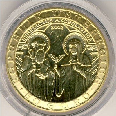 Austria, 50 euro, 2002