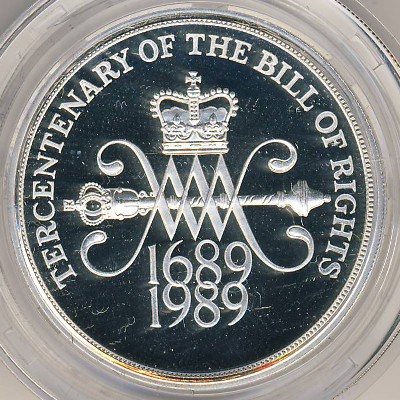 Great Britain, 2 pounds, 1989