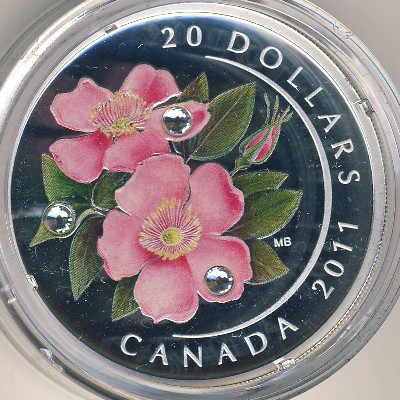 Canada, 20 dollars, 2011