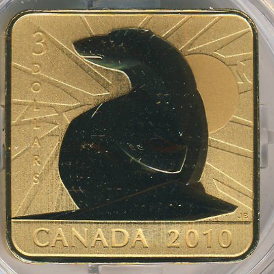 Canada, 3 dollars, 2010