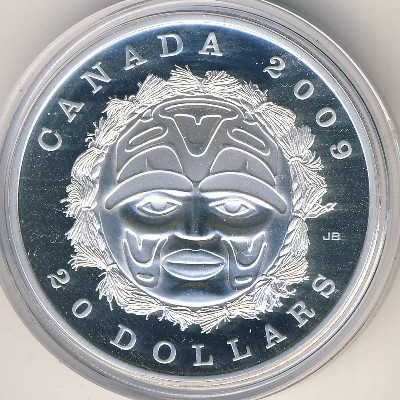 Canada, 20 dollars, 2009