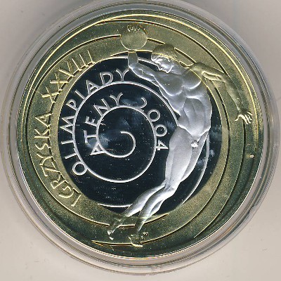 Poland, 10 zlotych, 2004