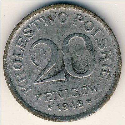 Польша, 20 фенигов (1917–1918 г.)