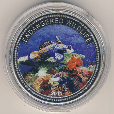 Palau, 1 dollar, 2011