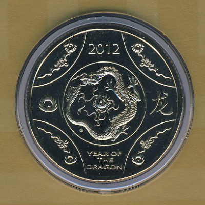 Australia, 1 dollar, 2012