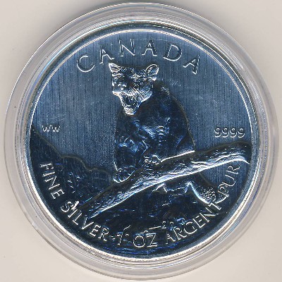 Canada, 5 dollars, 2012