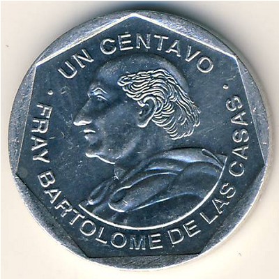 Guatemala, 1 centavo, 1999–2007