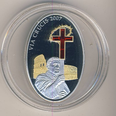 Cook Islands, 5 dollars, 2007