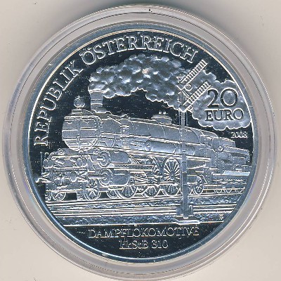 Austria, 20 euro, 2008