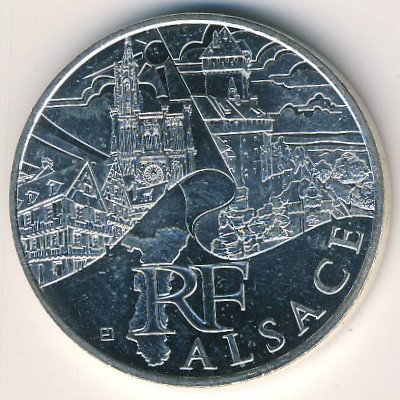 France, 10 euro, 2011