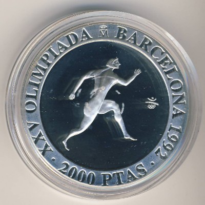 Испания, 2000 песет (1990 г.)