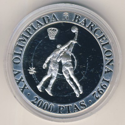 Испания, 2000 песет (1990 г.)