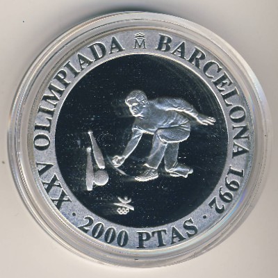 Испания, 2000 песет (1991 г.)