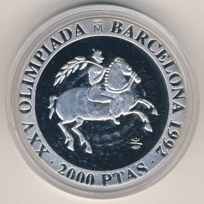 Испания, 2000 песет (1991 г.)