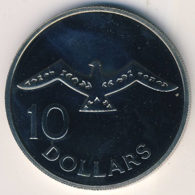 Solomon Islands, 10 dollars, 1979–1982