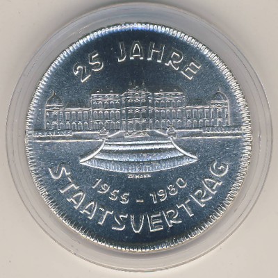 Austria, 500 schilling, 1980