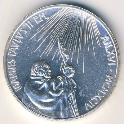 Vatican City, 500 lire, 1994