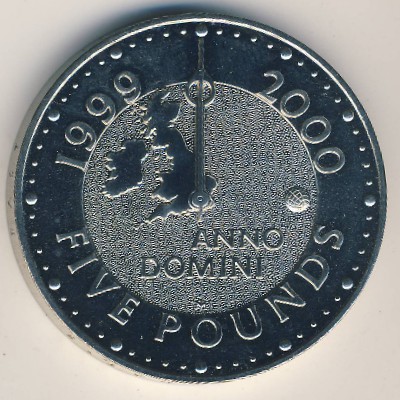 Great Britain, 5 pounds, 2000