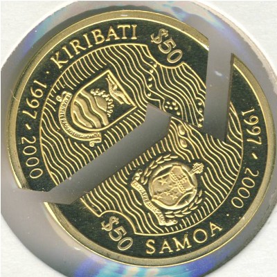 Kiribati, 50 dollars, 1997