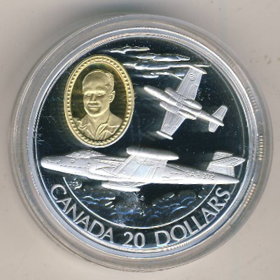 Canada, 20 dollars, 1996