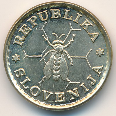 Slovenia., 0.1 lipe, 1991