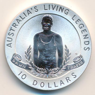 Australia, 10 dollars, 1995