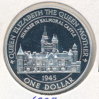 Belize, 1 dollar, 1997