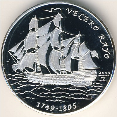 Cuba, 10 pesos, 2000