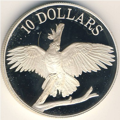 Australia, 10 dollars, 1990
