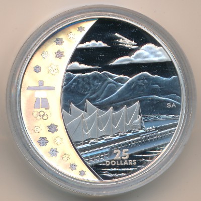 Canada, 25 dollars, 2008